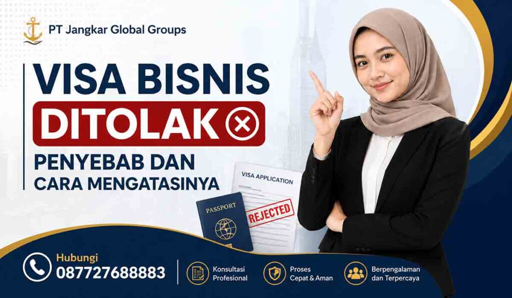 Visa Bisnis Ditolak Penyebab dan Cara Mengatasinya